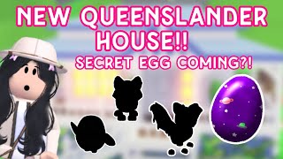 NEW EGG UPDATE😱🐣  Week 2 of Aussie Area🦘🪃  New House and a furniture pack adoptme [upl. by Dixon]