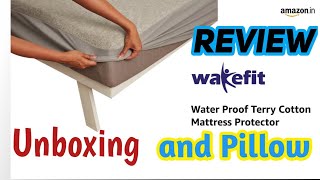 Wakefit 100 Waterproof Premium Cotton Mattress Protector  Breathable and Hypoallergenic Ultra Soft [upl. by Silevi]