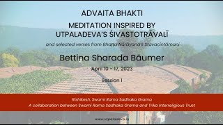 Utpaladevas Śivastotrāvalī Session 1 [upl. by Ahsinor548]