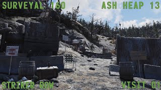 Fallout 76 Surveyal Project 160  Ash Heap 13  Striker Row [upl. by Naloj]