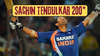 Sachin Tendulkar 200 vs South Africa  Sachin Tendulkar 200 highlights [upl. by Cirdec]