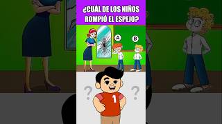 ¿CUÁL DE LOS NIÑOS ROMPIÓ EL ESPEJO trivia quiz [upl. by Ginevra]