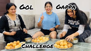 GolGappa Eating Challenge 🫵🏻 [upl. by Neehar688]