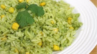 ARROZ VERDE POBLANO  ALE DE NAVA [upl. by Isolda]