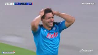 Giovanni Simeone Scores vs Liverpool 3 Minutes After Subbing On  UCL MD 1  CBS Sports Golazo [upl. by Lauzon]