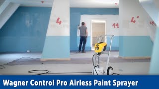 Wagner Control Pro Airless Paint Sprayer  Screwfix [upl. by Adnoval]