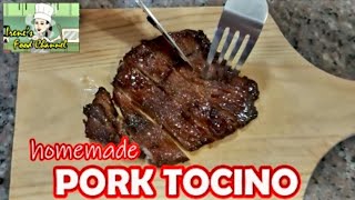 PORK TOCINO RECIPE FILIPINO STYLE [upl. by Penney]