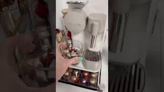 Kinder bueno coffee by Nespresso Lattissima One Maker DeLonghi [upl. by Emmet]