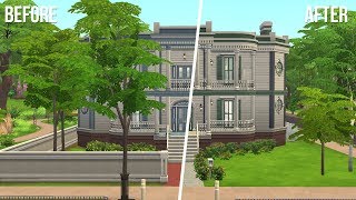 UMBRAGE MANOR RENOVATION  The Sims 4 Speed Build [upl. by Zed363]