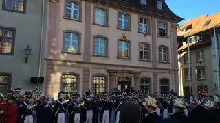 Villinger Narromarsch  Platzkonzert Münsterplatz Villingen  Fasnetsonntag 2022 [upl. by Jenine35]