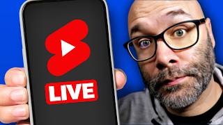 How To Live Stream On YouTube Shorts  StepByStep [upl. by Ynnatirb]