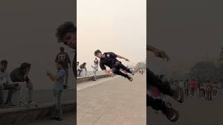 Ye kya hai 😯👀 stuntvideo trending vairal youtubeshorts flipping prankreaction cutebby flp [upl. by Akire]