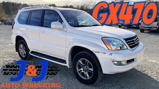 2007 Lexus GX470 Part Out J amp J Auto Wrecking Test Video Stock  R7LE276 [upl. by Daiz]