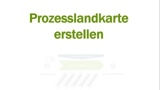 Prozesslandkarten erstellen [upl. by Catharina315]