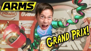 ARMS GRAND PRIX Battle the Big Boss [upl. by Vassell]