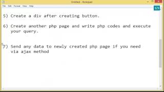 How to select data and display in a div using php jquery ajax [upl. by Fira554]