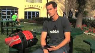 HEAD Tour TV Facebook Interview featuring Andy Murray [upl. by Waxman]