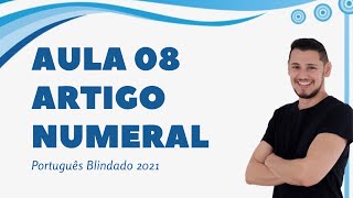 Aula 08  Artigo e Numeral [upl. by Ynatterb]