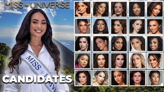 All Miss Universe 2023 Candidates 👑🌟 [upl. by Anet]