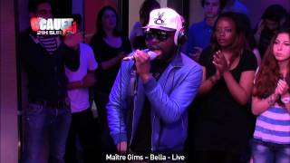 Maître Gims  Bella  Live  CCauet sur NRJ [upl. by Enneiluj714]