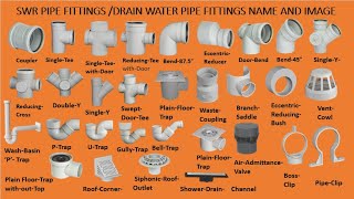 SWR PIPE FITTINGDRAIN WATER PIPE FITTINGS NAME AND IMAGE II Plumbing with Zulfiqar [upl. by Airpal]