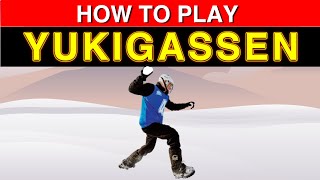 How To Play Yukigassen OR Snow Battle unique sport that involves players fighting with snowballs [upl. by Llenal269]