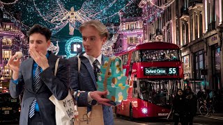 IT’S CHRISTMAS IN LONDON Visiting Hamleys and showing Fortnum amp Mason at Christmas time [upl. by Allsun]