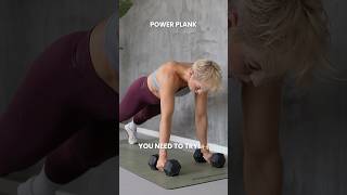 Low Plank  4x Plank Jacks Strengthen core and boost stability with this powerful combo ❤️‍🔥 [upl. by Mall]