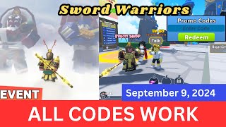 All Codes Work Wukong Event World 12 Sword Warriors ROBLOX September 9 2024 [upl. by Oile]