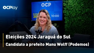 Eleições 2024 Jaraguá do Sul  Candidata a prefeita Manu Wolff Podemos [upl. by Eahsram927]