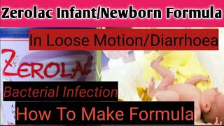 Zerolac Milk Powder for loose motionUsesDiarrhoeaInfectionHow to make बच्चे में दस्त [upl. by Niwdla2]