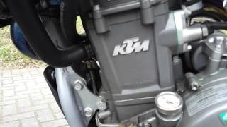 KTM LC4 640 Motor  Motorgeräusch bei 40°C Öltemperatur [upl. by Aketal]