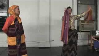 Filipino Tribal Dancing  Filipino Dancing Scarves [upl. by Fillian577]