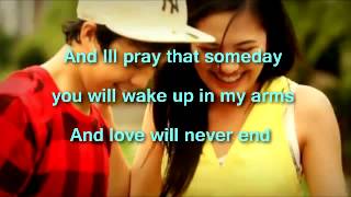 Ill Be There  Julie Anne San Jose w Lyrics HQ [upl. by Olivier]