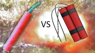 Firecrackers vs Dynamite  The BIGGEST Difference [upl. by Timms]