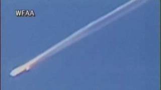 NASA  Space Shuttle  Columbia Breakup flight Footage [upl. by Ahsinra]