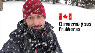 La cruda realidad del INVIERNO en Canadá [upl. by Anirtac]