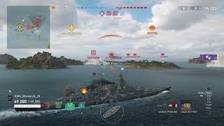 World of Warships Legends Bismarck 169k Biscuit still viable [upl. by Clower780]