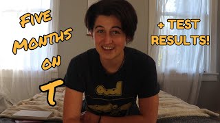 Five Months on Testosterone NonBinary Transition [upl. by Thirzia]