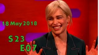 Graham Norton Show S23E07 Emilia Clarke Gloria Estefan David Tennant Phoebe WallerBridge [upl. by Julianne787]