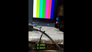 How to turn on the color bar test signal in CanopusADVC700 [upl. by Alejandro658]