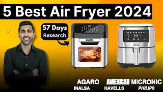 5 Best Air Fryer 2024 ⚡ Best Air Fryer in India ⚡ Best Air Fryer Under 7000 [upl. by Ellocin743]