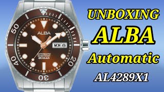 UNBOXING  ALBA AUTOMATIC AL4289X1 [upl. by Glen34]