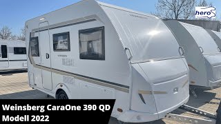 Weinsberg CaraOne 390 QD Modell 2022 [upl. by Atsyrhc]