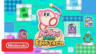 Kirby’s Extra Epic Yarn  Launch Trailer  Nintendo 3DS [upl. by Lifton840]