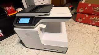 HP PageWide Pro 477dw Multifunction Color Printer627 Pgs Onlyplz Read Descr [upl. by Atikahs358]