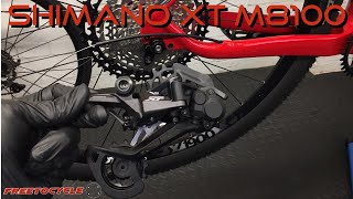 Full Service Shimano XT RDM8000 Rear Derailleur Clutch Pulleys Springs [upl. by Tarrant]