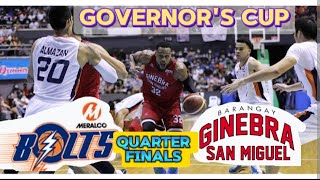 GINEBRA VS MERALCO BOLTS LIVE SCORE  GOVERNORS CUP 2024  PLAYOFFS [upl. by Melisent883]