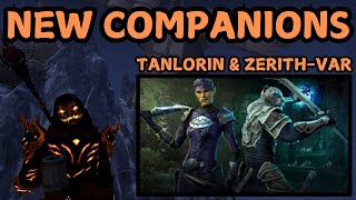 New Companions ESO Update 44 [upl. by Ezar]