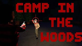 Camp In The Woods  Your typical summer camp horror story in a 3rd person PSX game Full Game [upl. by Akeit35]